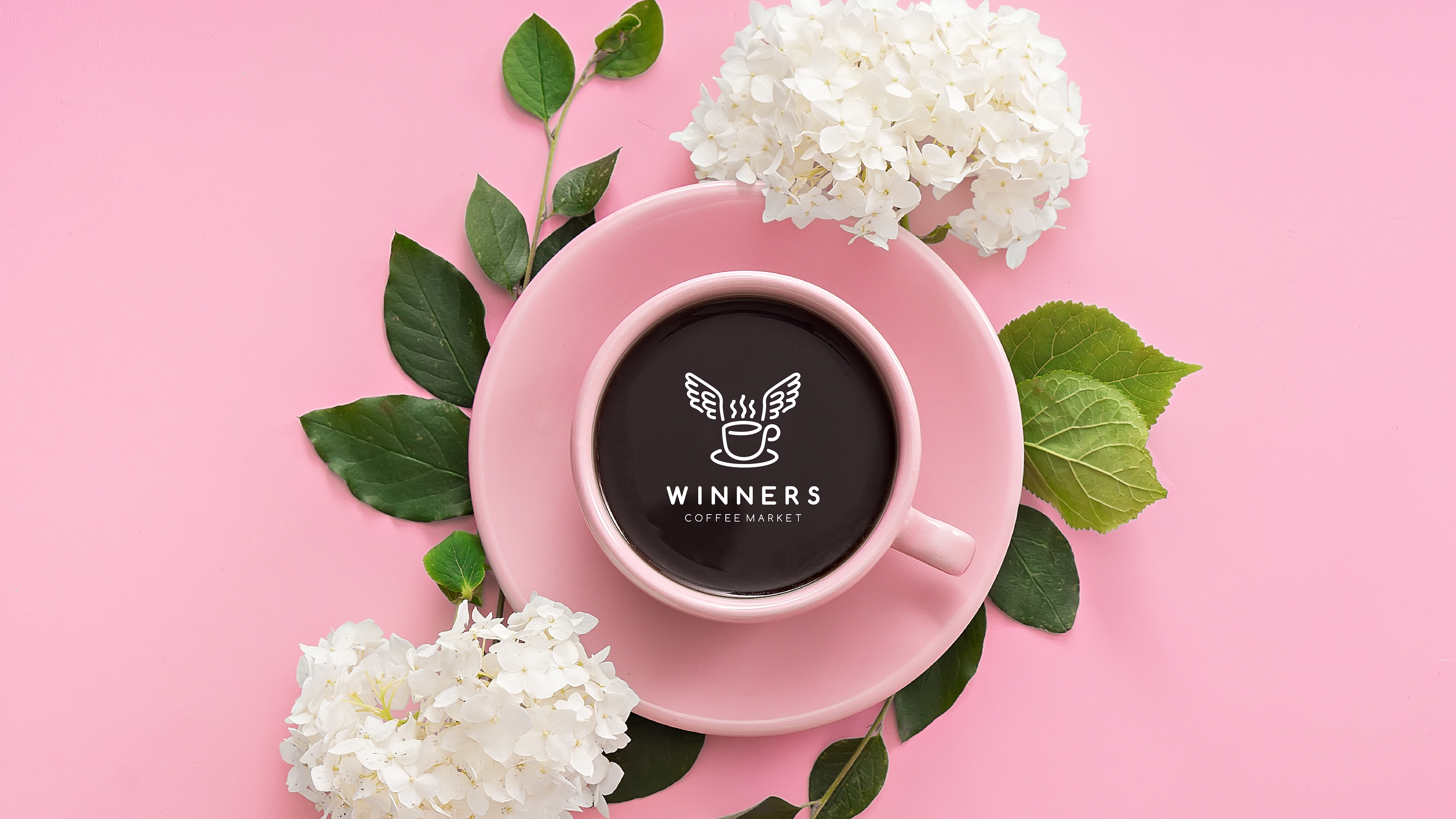 Winners Coffee by aoie studio, 2024. A coffee chain across multiple Russian cities with in-house food and pastry production, quality coffee, and high service standards.